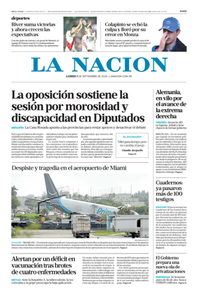 Cover of La Nacion