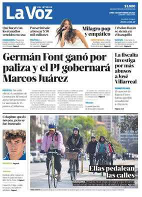 Cover of La Voz del Interior