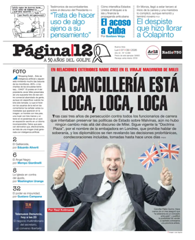 Cover of Pagina 12