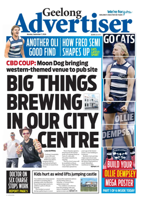 Cover of Geelong Advertiser