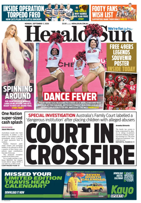 Cover of Herald Sun