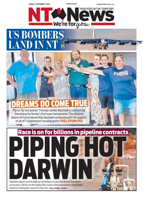 Cover of NT News