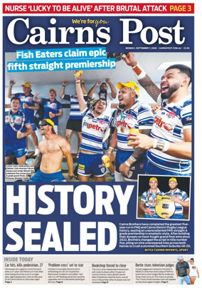 Cover of The Cairns Post