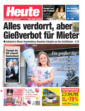 Cover of Heute - Wien Ausgabe