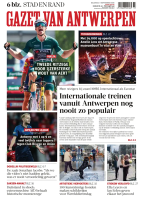 Cover of Gazet van Antwerpen Stad en Rand