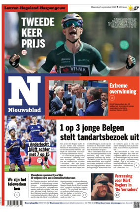 Cover of Het Nieuwsblad