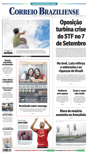 Cover of Correio Braziliense
