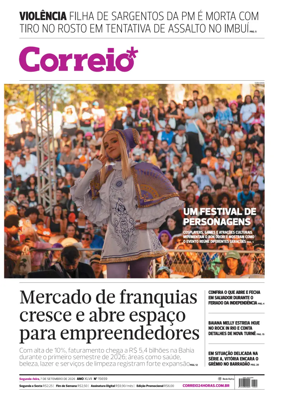 Cover of Correio da Bahia