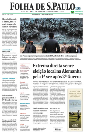 Cover of Folha de S.Paulo