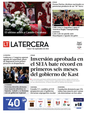 Cover of La Tercera