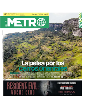 Cover of Publimetro Colombia