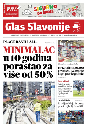 Cover of Glas Slavonije