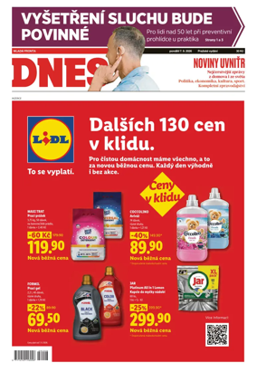 Cover of Dnes Prague Edition