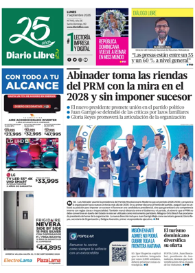 Cover of Diario Libre (Republica Dominicana)