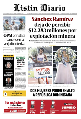 Cover of Listin Diario