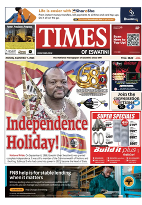 Cover of Times of Eswatini