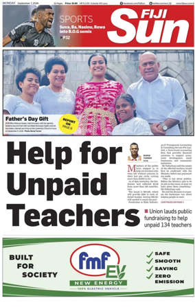 Cover of Fiji Sun