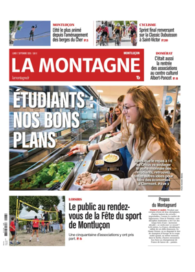 Cover of La Montagne (Montlucon)