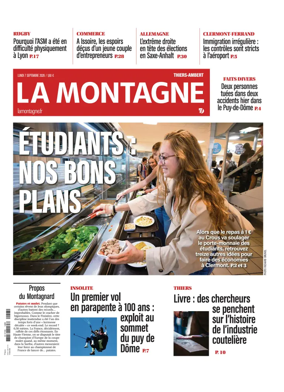 Cover of La Montagne (Thiers-Ambert)