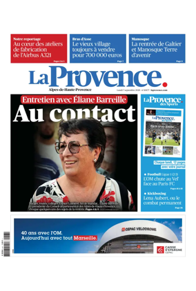 Cover of La Provence Alpes-de-Haute-Provence