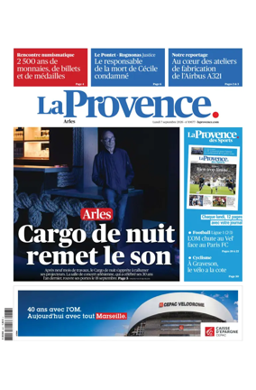 Cover of La Provence Arles