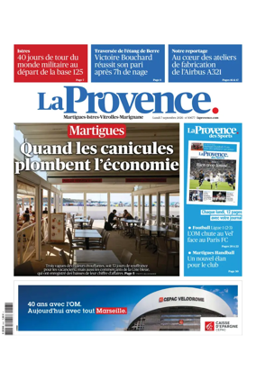 Cover of La Provence Martigues-Istres-Vitrolles-Marignane