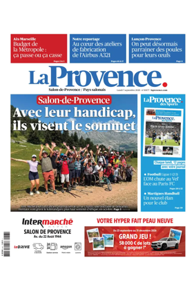 Cover of La Provence Salon-de-Provence / Pays salonais