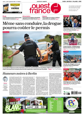 Cover of Ouest France (Caen - Bayeux - Falaise - Vire)
