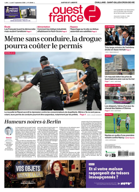 Cover of Ouest France (Challans / Saint-Gilles-Croix-de-Vie)