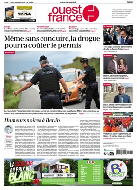 Cover of Ouest France (Orne)