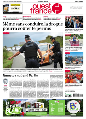 Cover of Ouest France (Pays d'Auge)