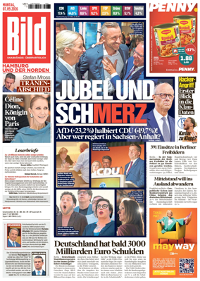 Cover of BILD Hamburg