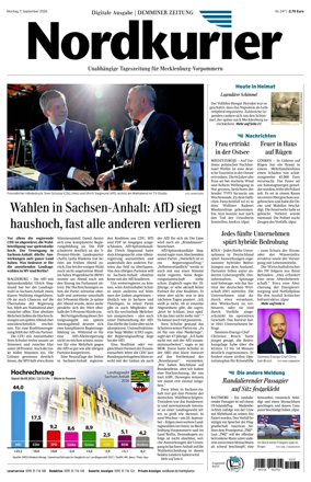 Cover of Demminer Zeitung