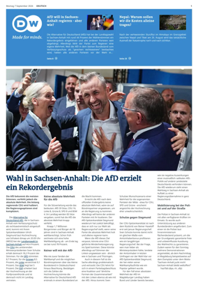 Cover of Deutsche Welle (German edition)