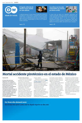 Cover of Deutsche Welle (Spanish edition)