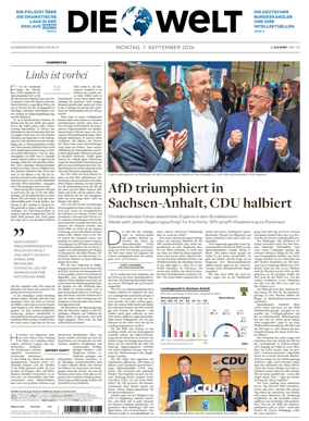 Cover of Die Welt