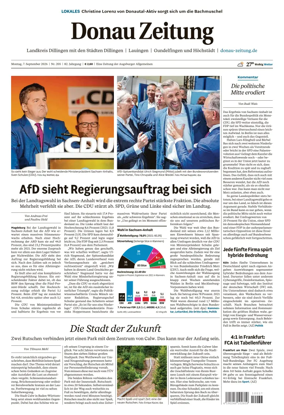 Cover of Donau Zeitung