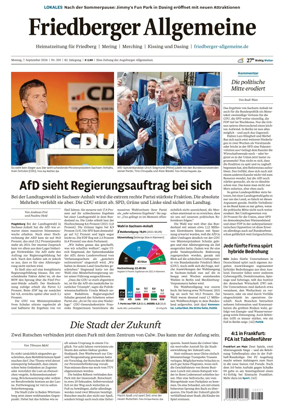 Cover of Friedberger Allgemeine