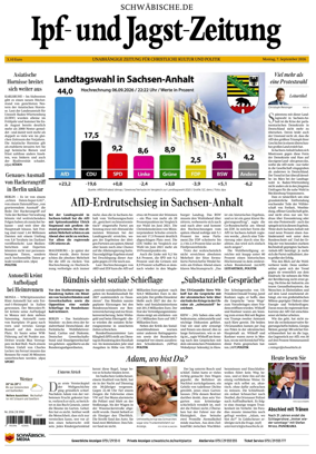 Cover of Ipf- und Jagst-Zeitung