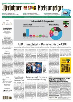 Cover of Iserlohner Kreisanzeiger und Zeitung (Iserlohn)