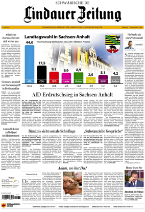 Cover of Lindauer Zeitung