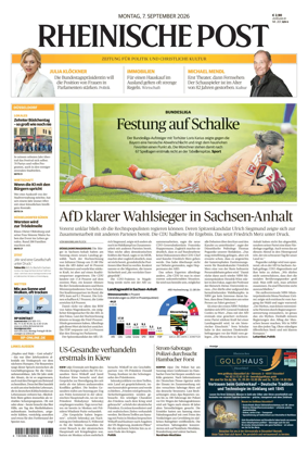 Cover of Rheinische Post – Dusseldorf Stadt