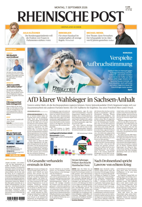Cover of Rheinische Post Viersen