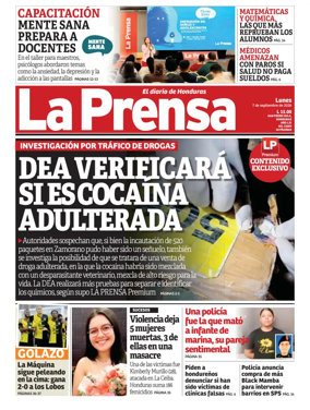 Cover of Diario La Prensa