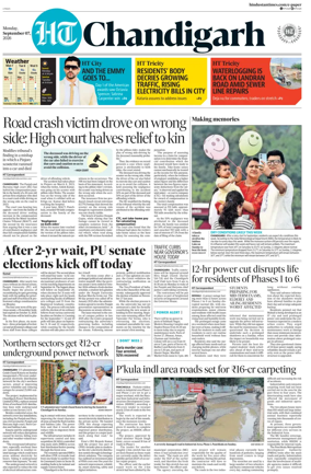 Cover of Hindustan Times (Chandigarh) - Live