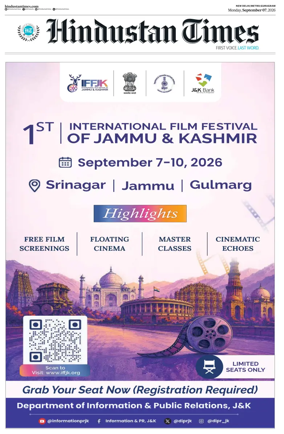 Cover of Hindustan Times (Gurgaon)