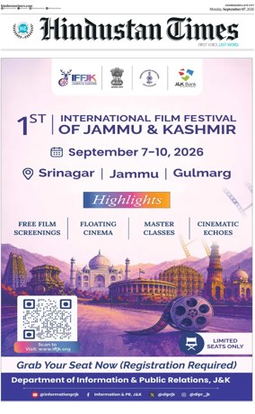 Cover of Hindustan Times (Jammu)