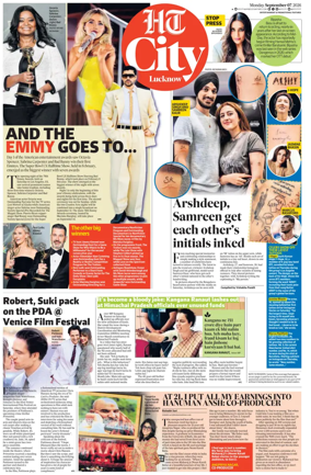Cover of Hindustan Times (Lucknow) - Live