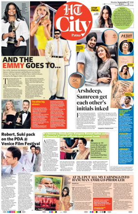 Cover of Hindustan Times (Patna) - Live