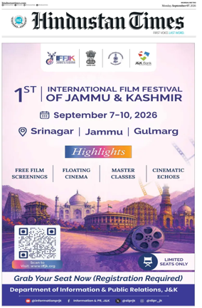 Cover of Hindustan Times ST (Mumbai)